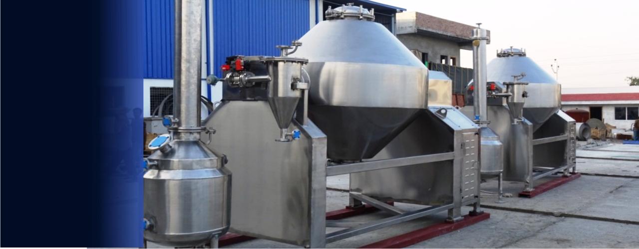 Double Cone Dryers, Reactors, Agitators & Benders