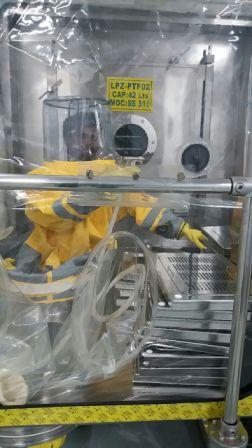 S2 barrier isolator tray dryer